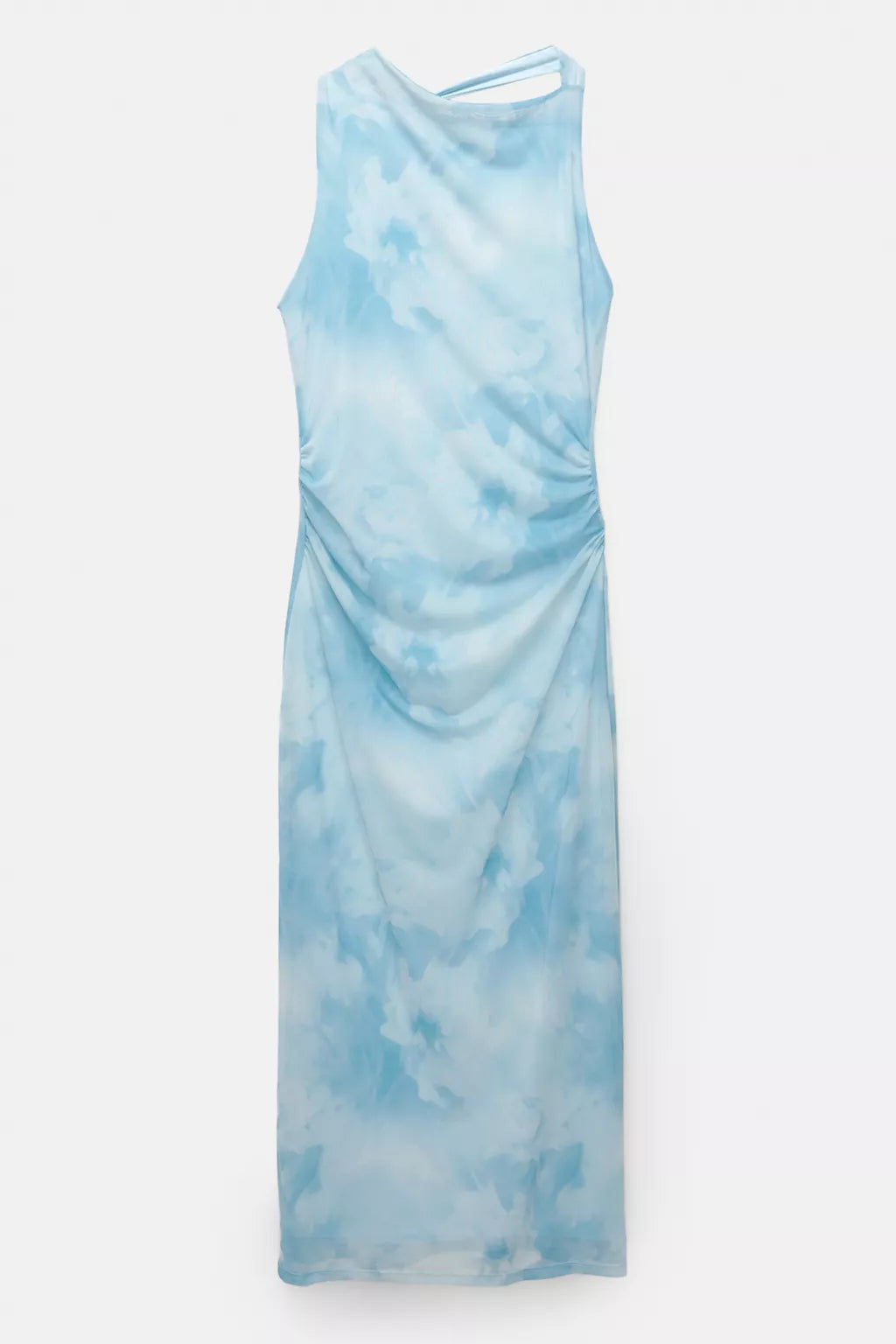 Printed midi dress