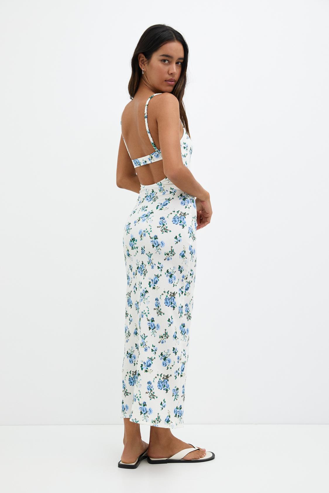 Floral midi dress