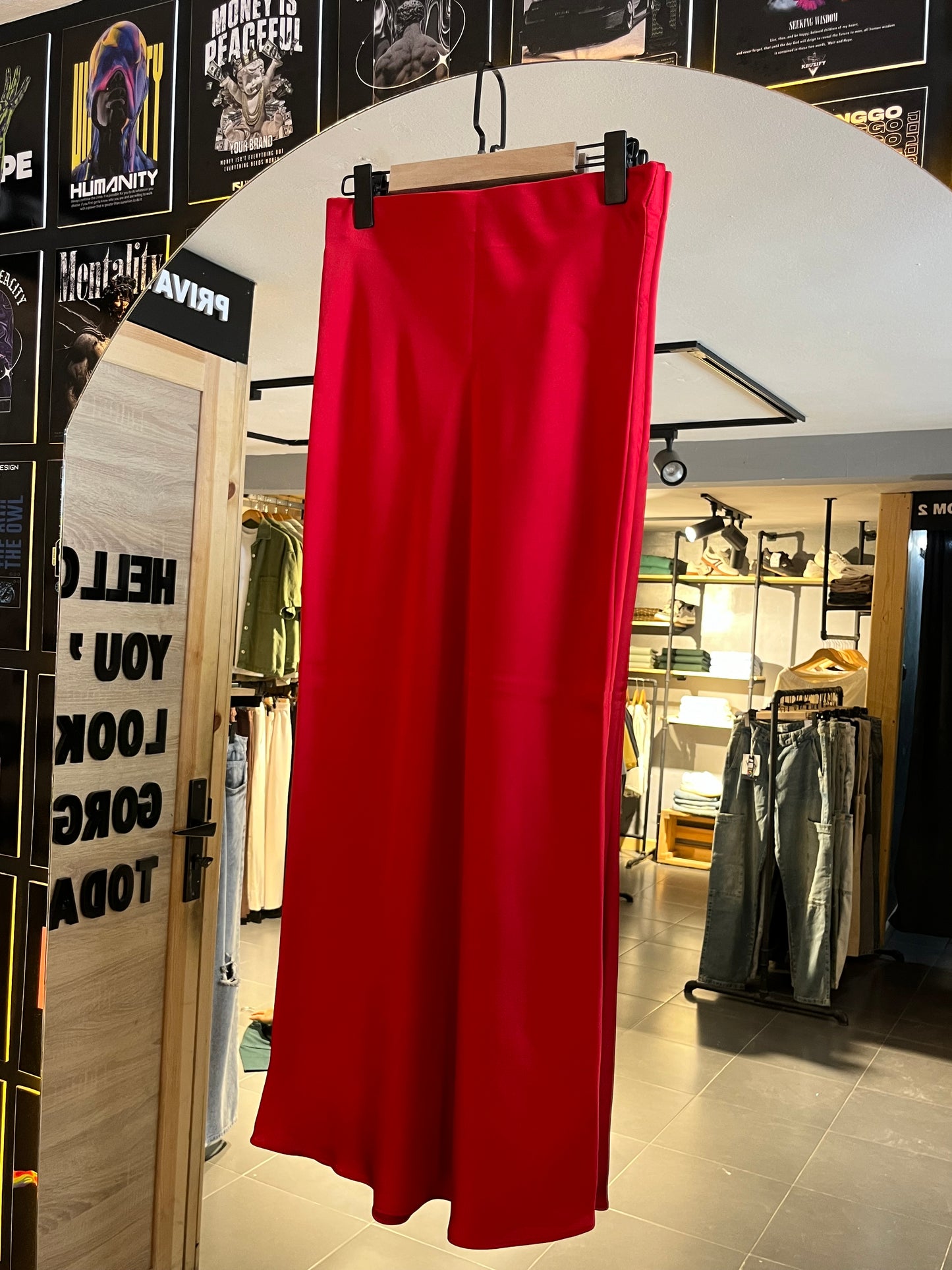 Jupe Satin