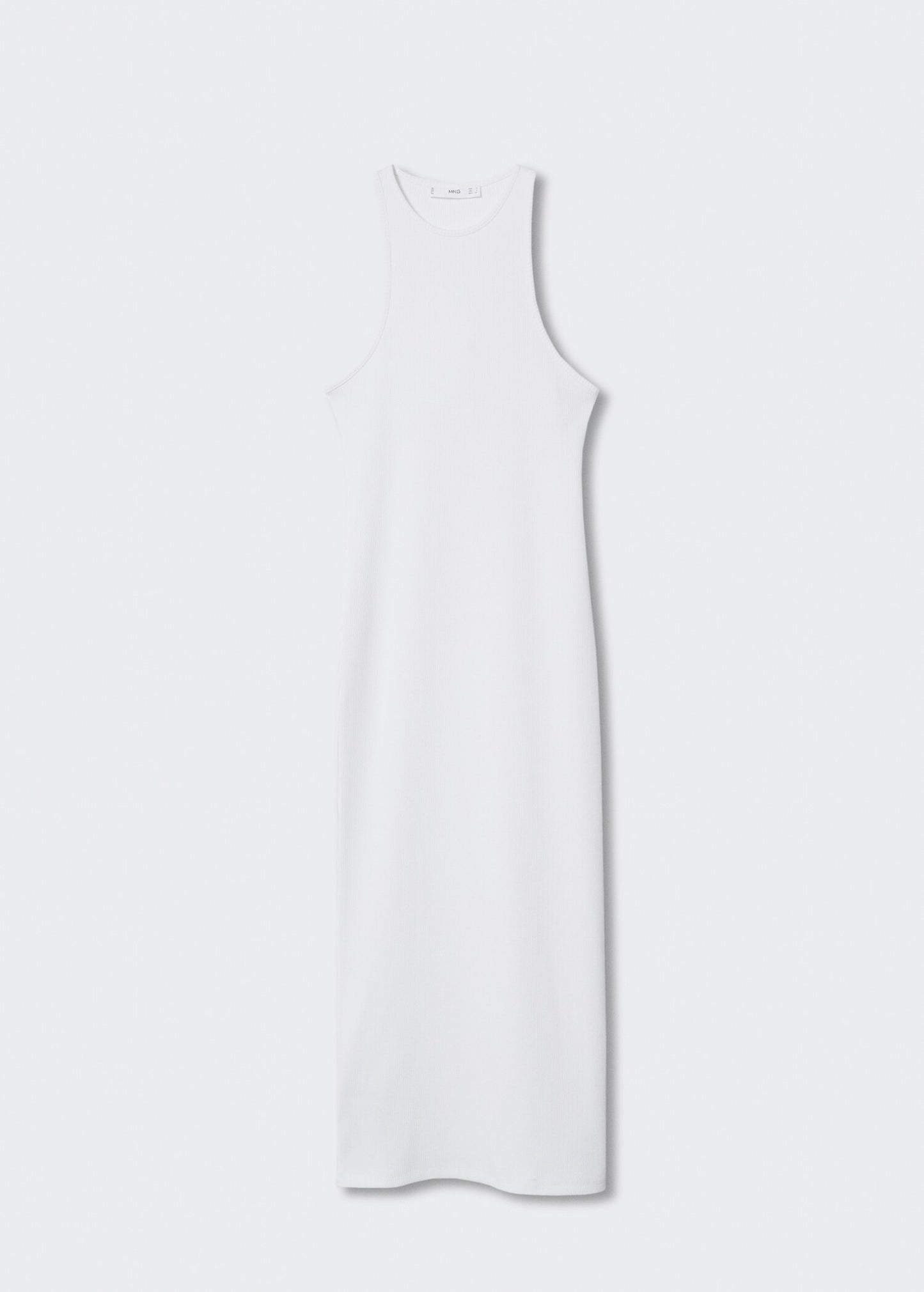 Ribbed cotton dress