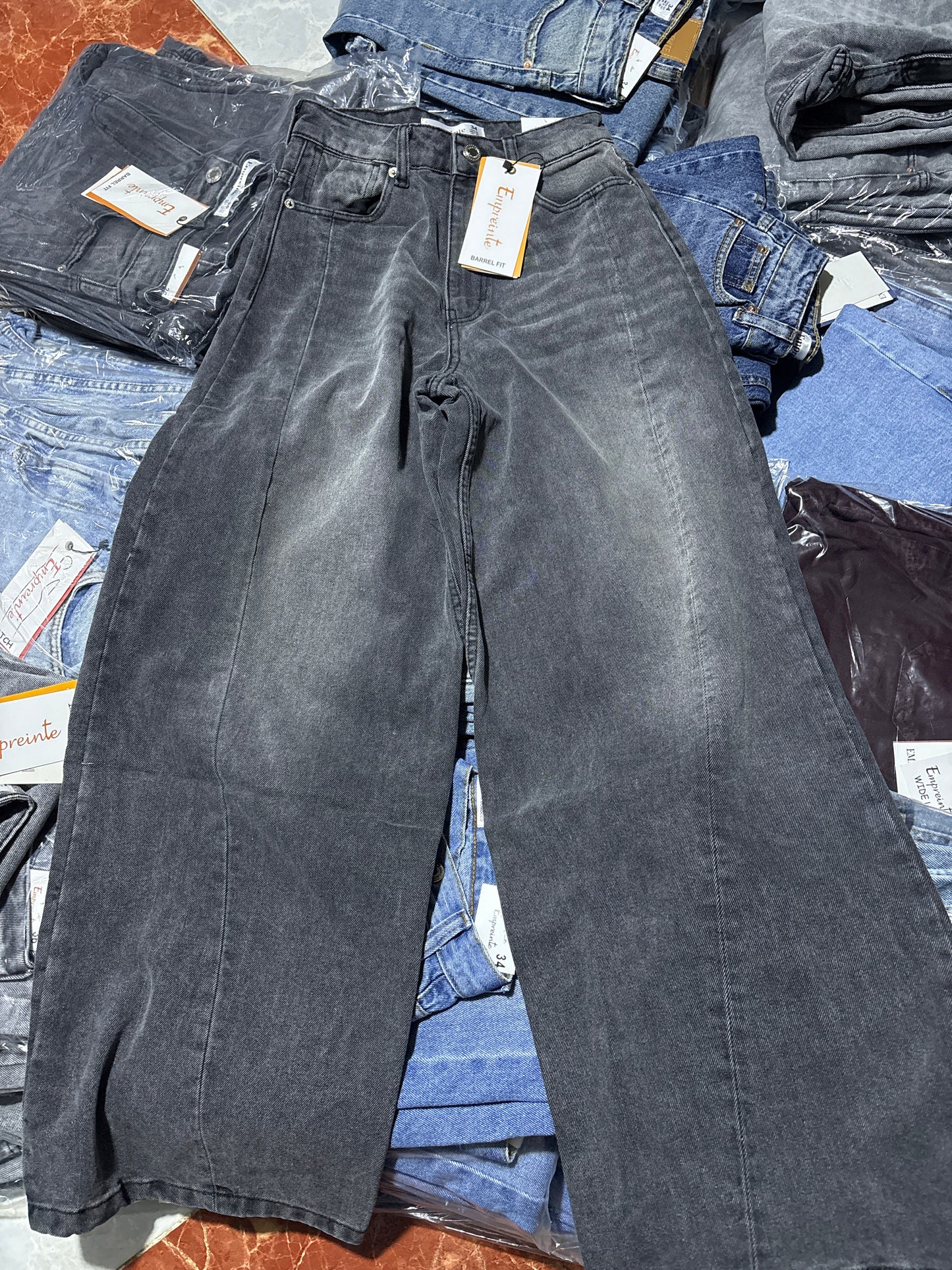 Jeans Barrel fit
