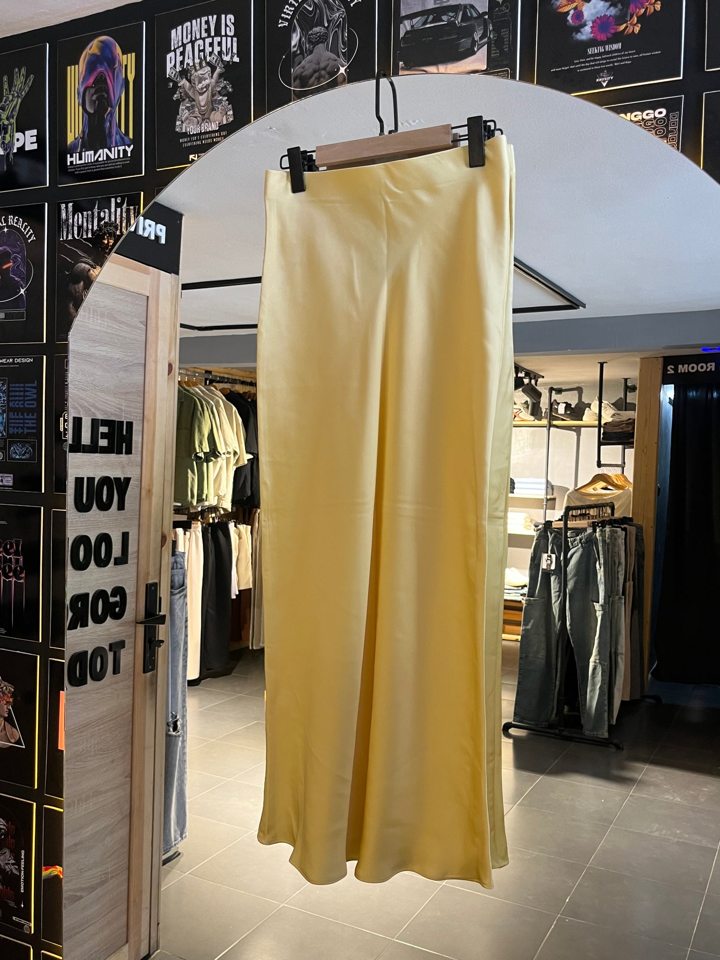 Jupe Satin