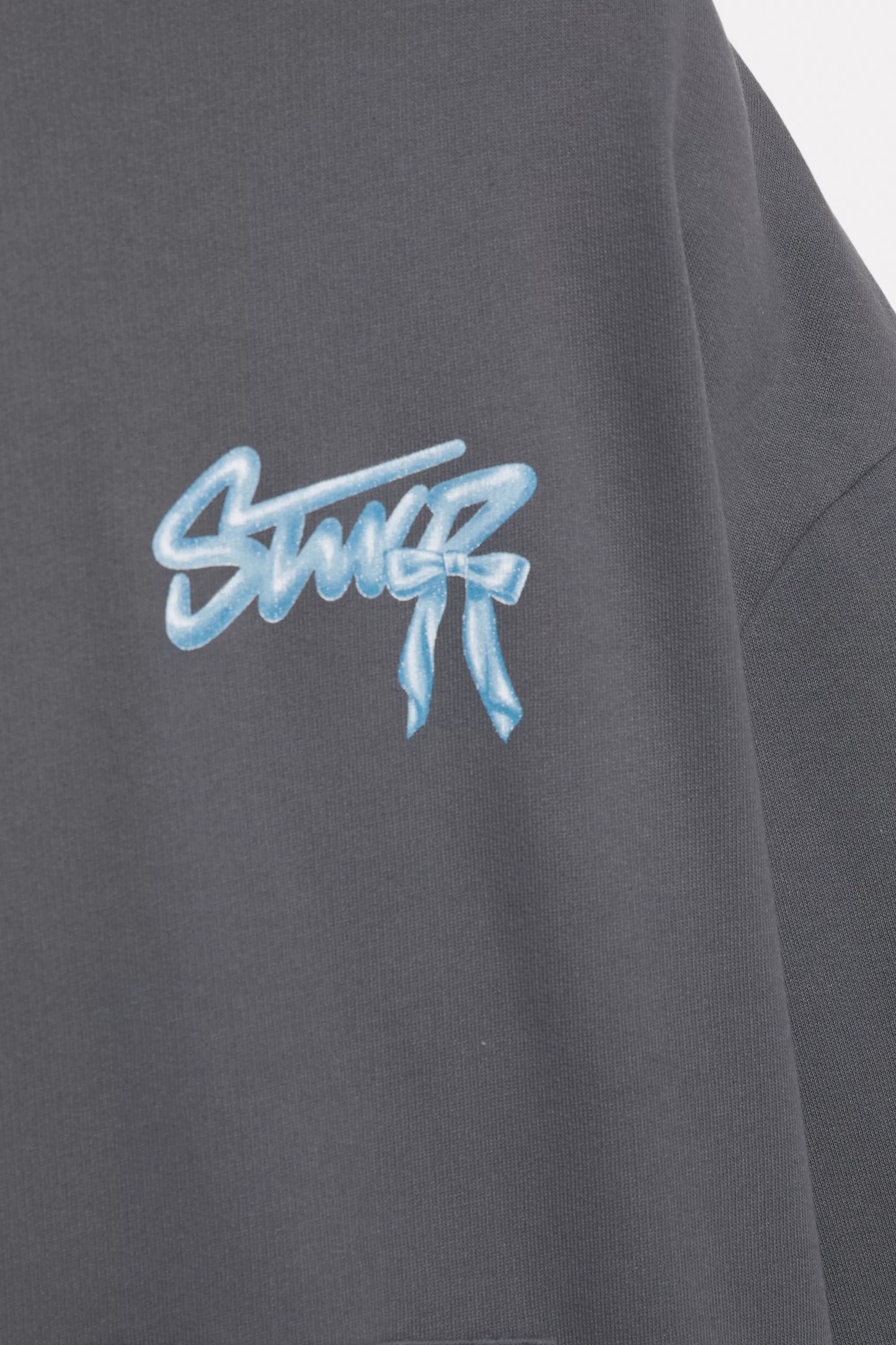 Hoodie with bow graphic - Pullandbear