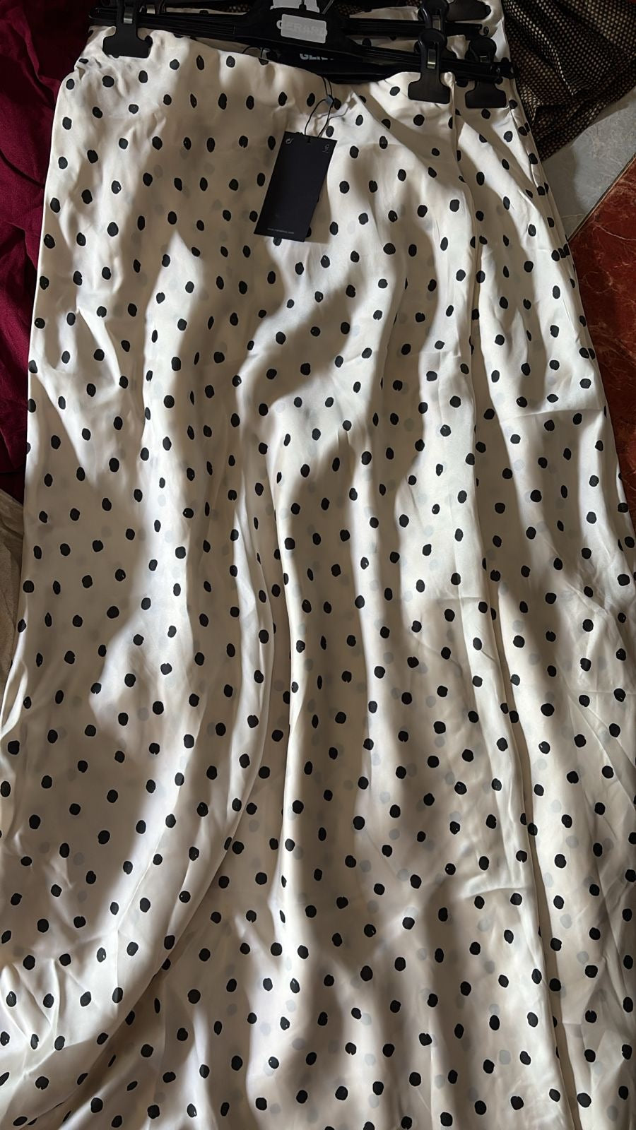 Jupe satin aspro