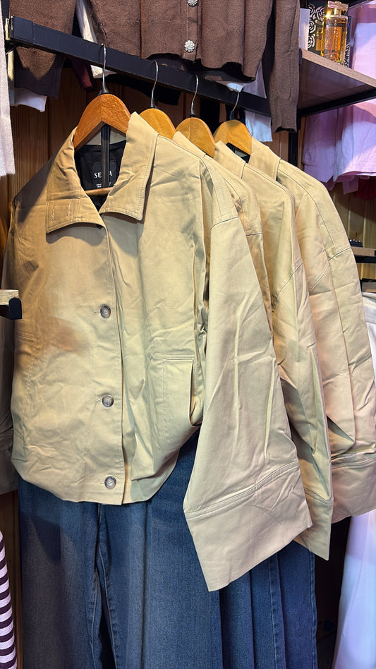 Trench coat short