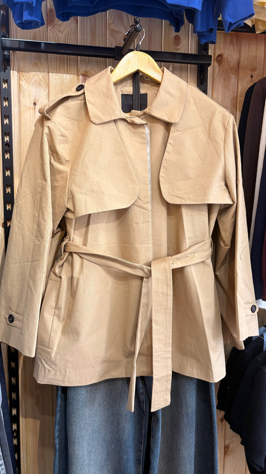 Trench coat short 2