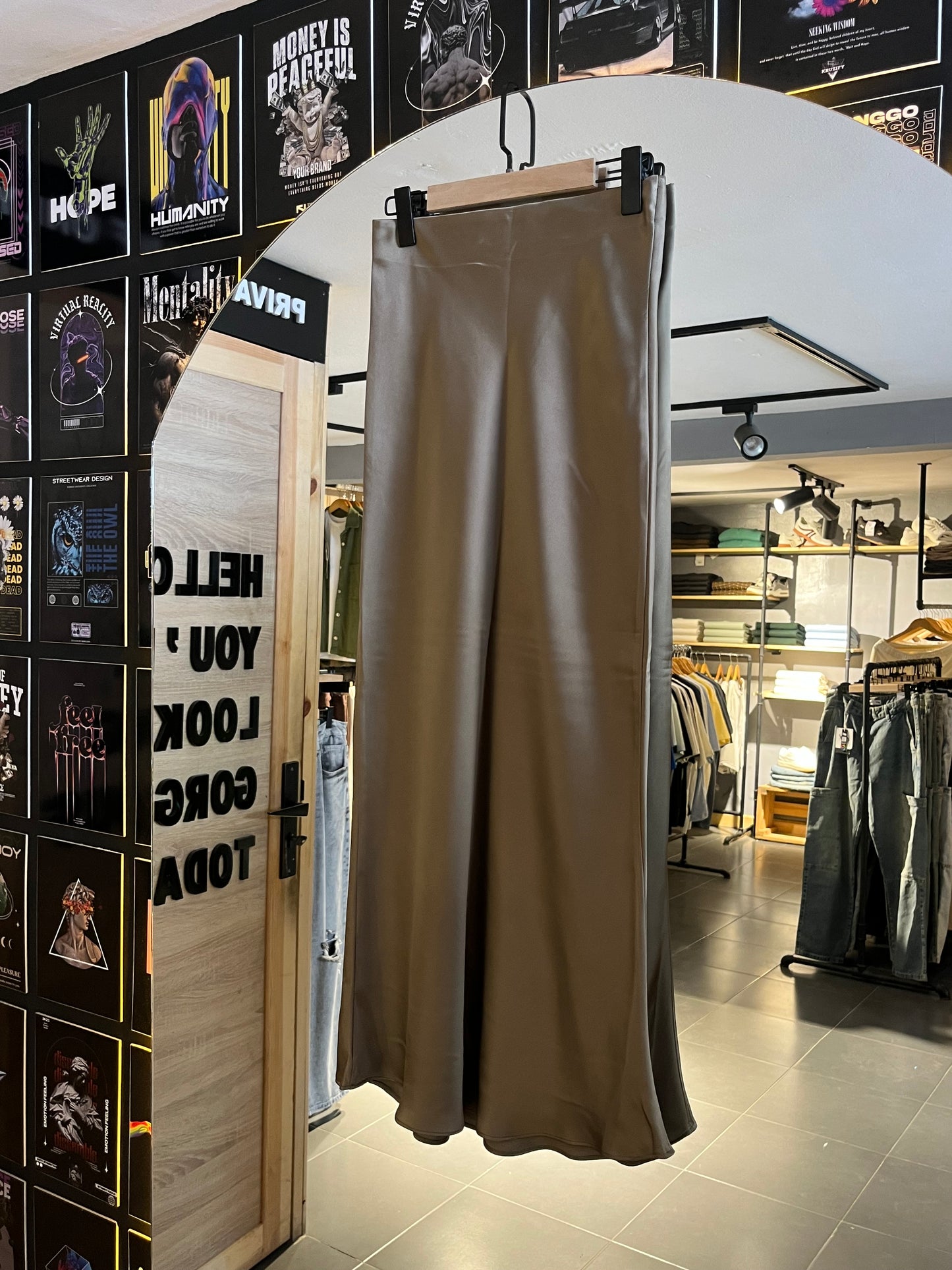 Jupe Satin