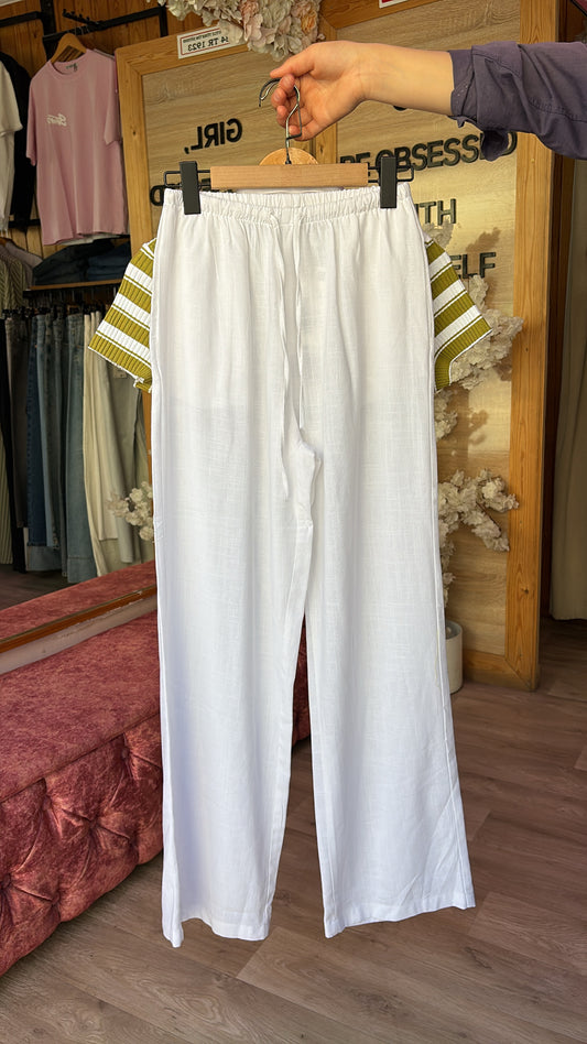 Linen pant - ZARA