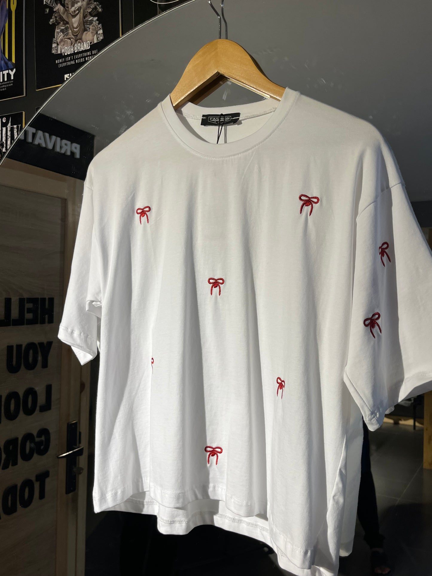 T-shirt Bow ribbon