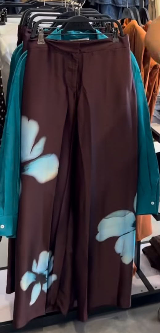 Pant satin
