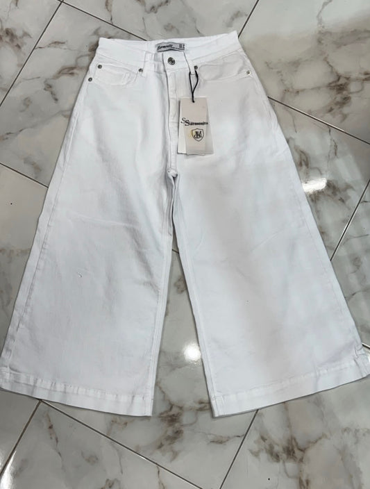 Short jeans white