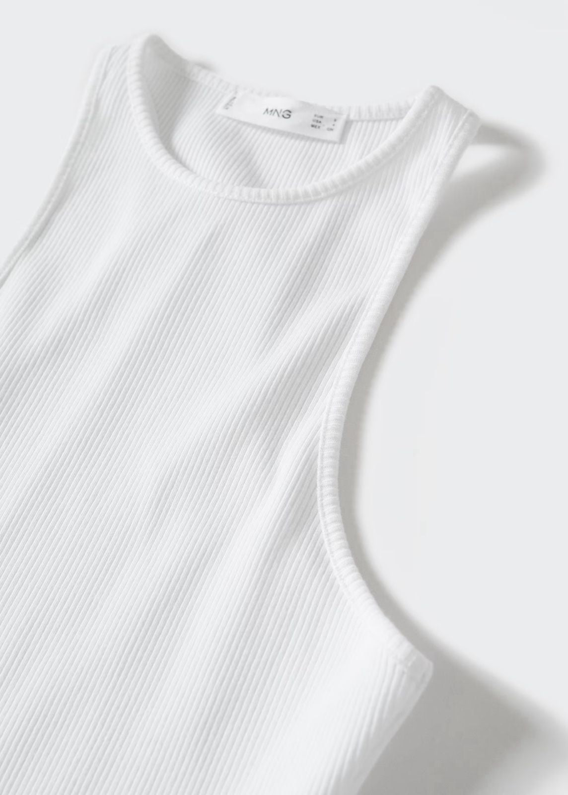 Ribbed cotton dress